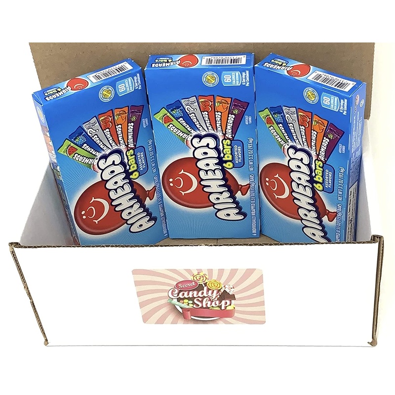 Airheads Variety of Flavors Candy 3.5oz Theater Box (Pack of 3)