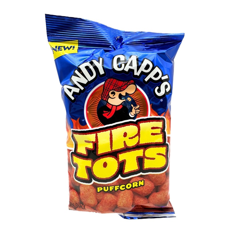 Andy Capp’s Fire Tots Puffcorn – 1.5oz