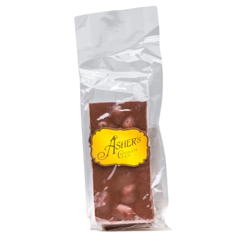 Asher Milk Almond Bark 4oz Cello Bags 12ct