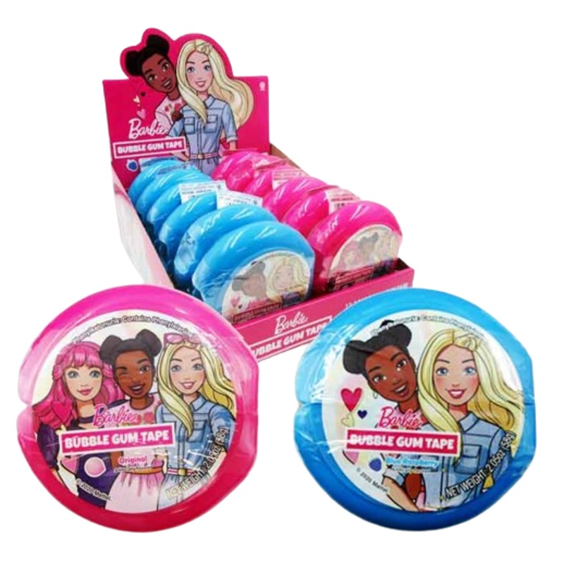 Barbie Bubble Gum Tape 2.05 oz.