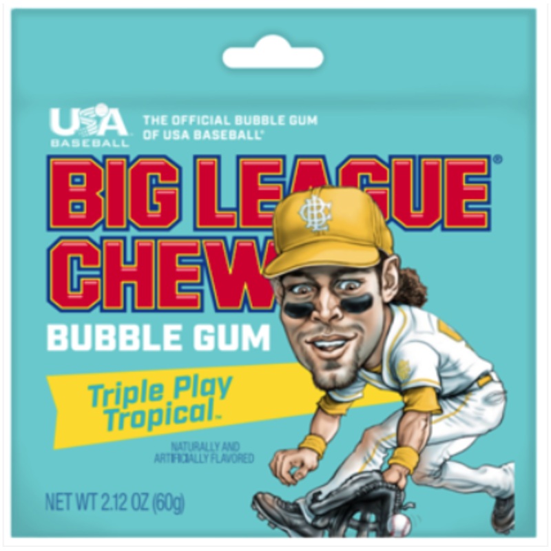 Big League Chew Tropical 12ct box