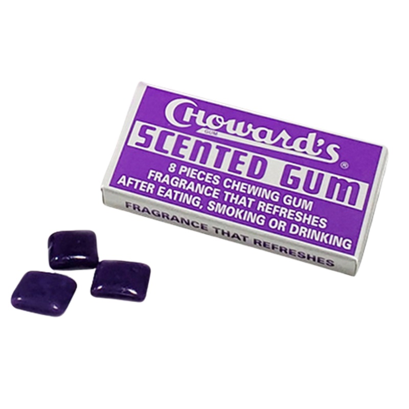 Choward’s Violet Scented Gum – 8-Piece Pack