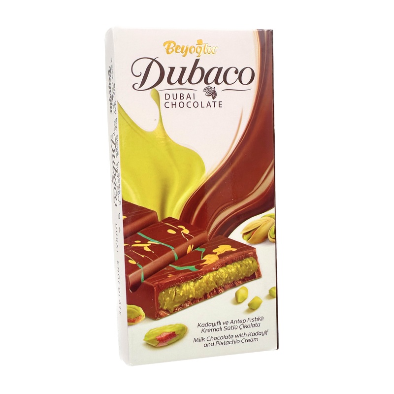 Dubaco Dubai Chocolate Bar – 200gr / 1pc