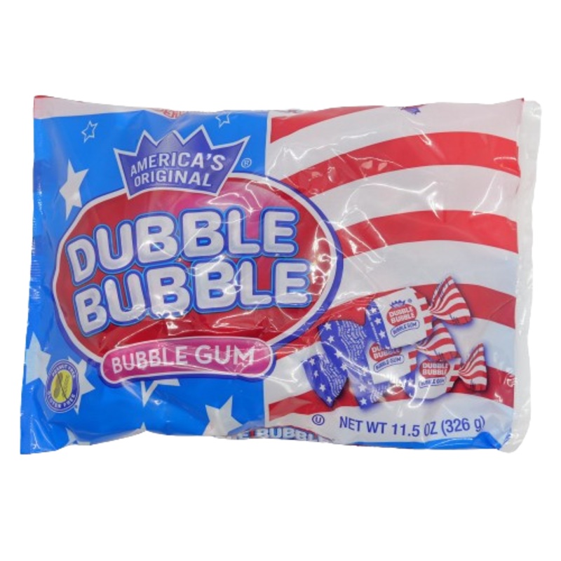 Dubble Bubble Flag Twist Wrap – 11.5 oz Bag