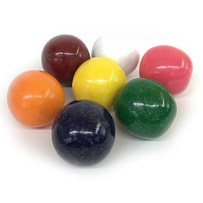 Dubble Bubble Mega Mouth Unfilled Giant Gumballs – 3 LB Bulk Bag