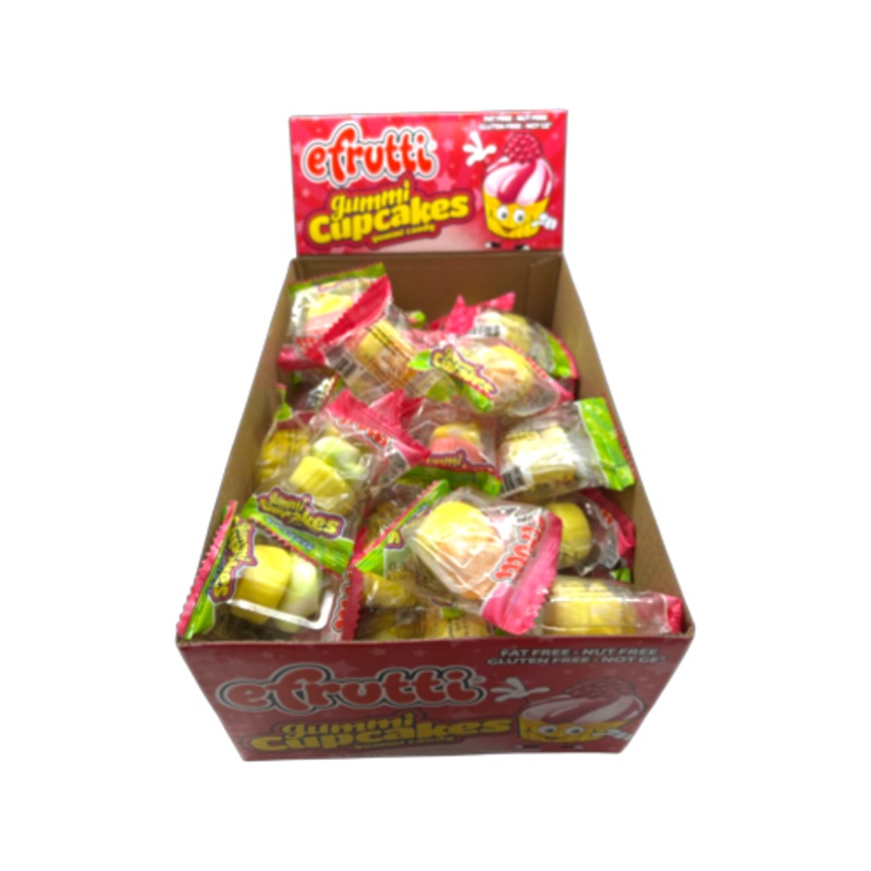 Efrutti Gummi Mini Cupcake 0.28 oz.