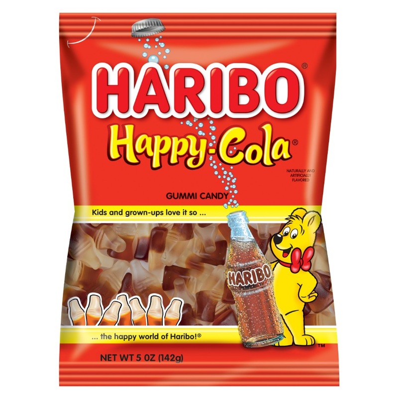 Haribo Happy Cola Gummi Candy – 5-oz. Bag