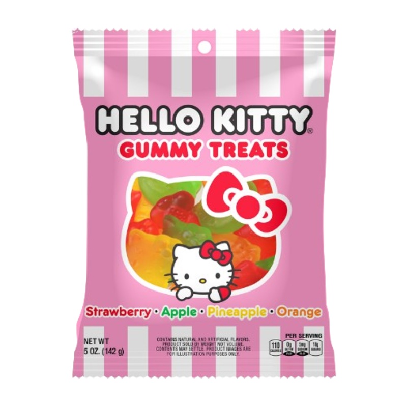 Hello Kitty Fruit Gummy Treats 5 oz. Bag