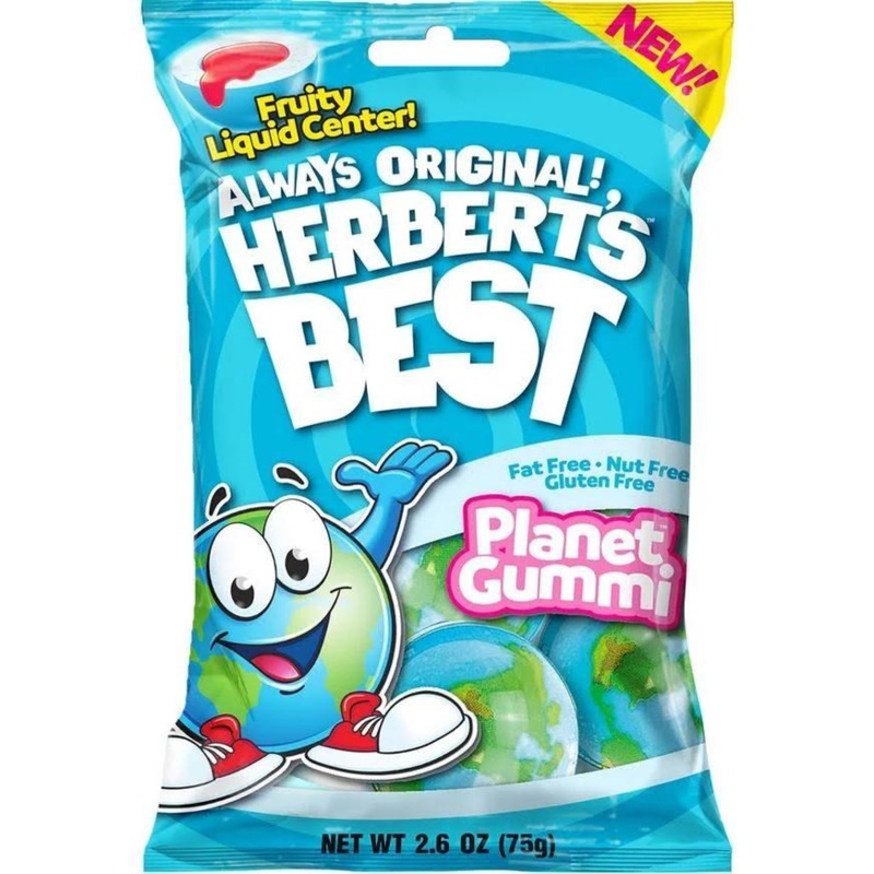 Herbert’s Best Planet Gummi 2.6 oz. Bag