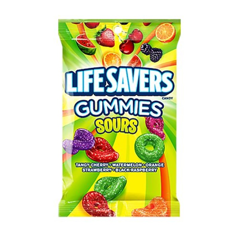 Life Savers Gummies Sours – 7-oz. Bag