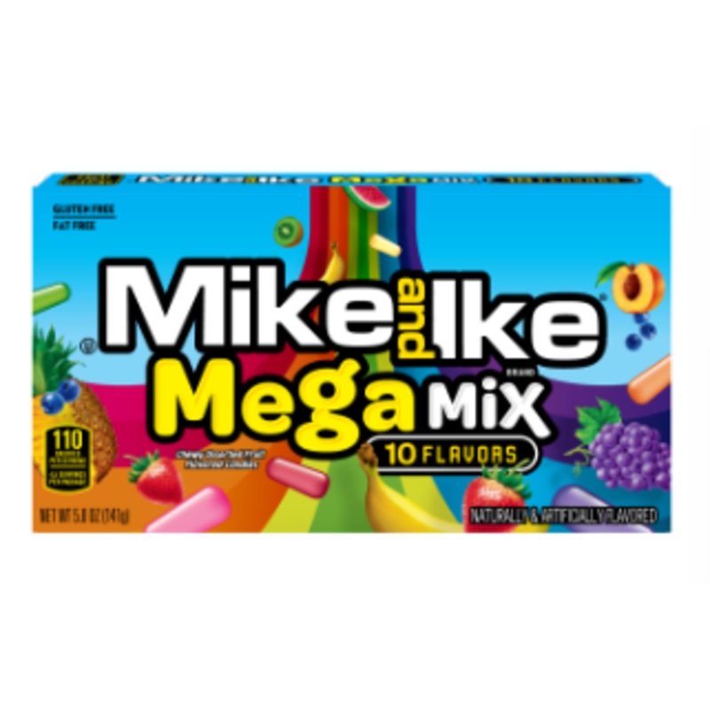 Mike & Ike Mega Mix 5oz Theater Box 12ct