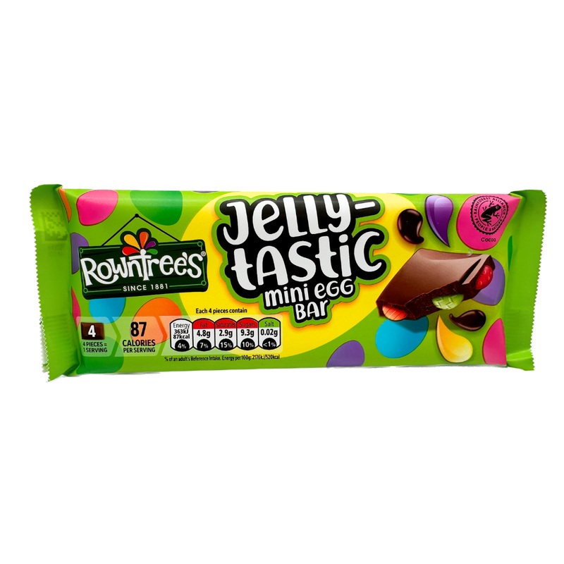 Rowntree’s Jelly-tastic Mini Egg Bar – 100g