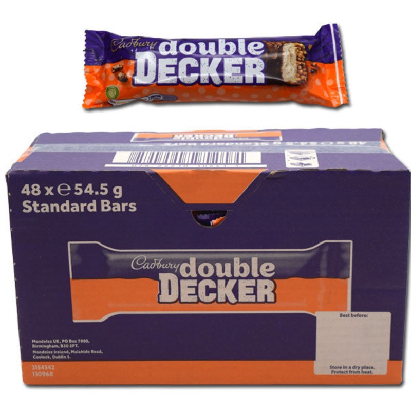 Double Decker Candy Bars (Import) 48 Count