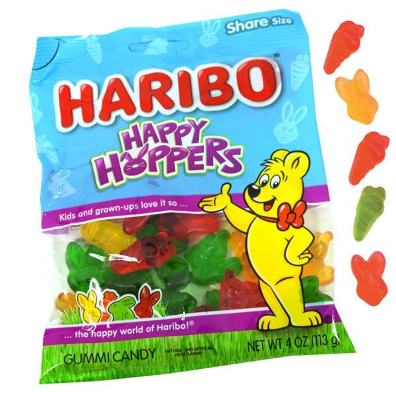 Haribo Happy Hopper Gummies – 4oz