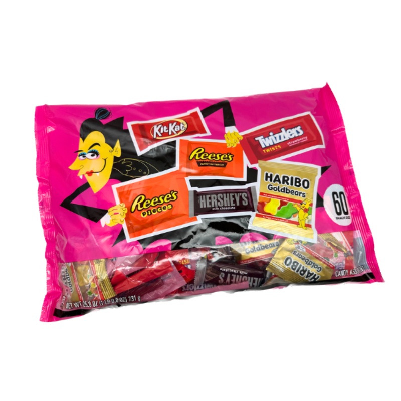 Hershey’s 60 Piece Halloween Candy Assortment – 25.8oz
