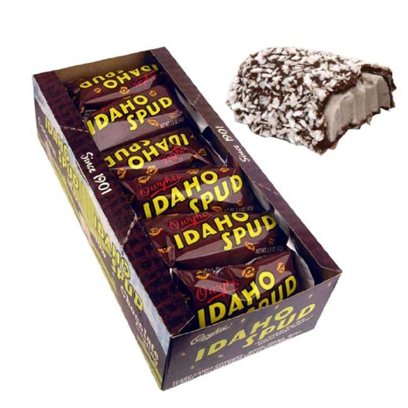 Idaho Spud Candy Bars 18 Count