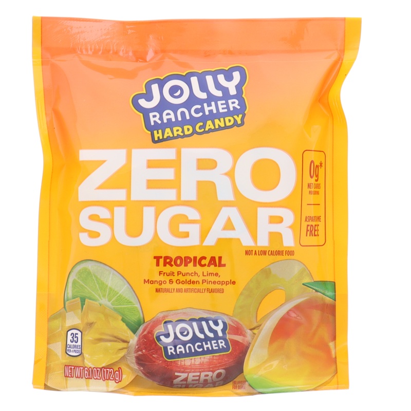 Jolly Rancher Zero Sugar Free Hard Candy Tropical