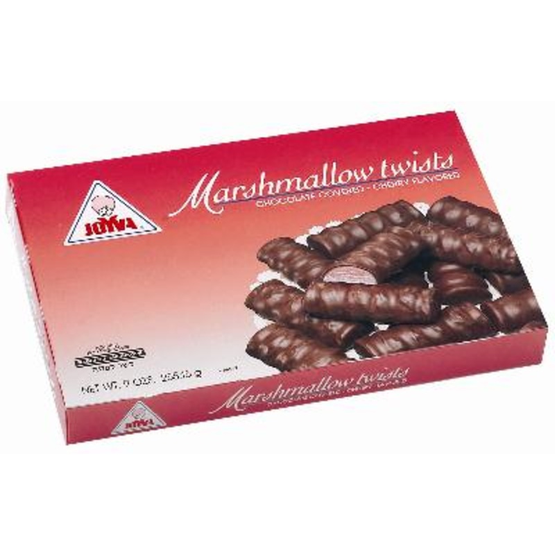 Joyva Dark Chocolate Covered Cherry Marshmallow Twist 5lb