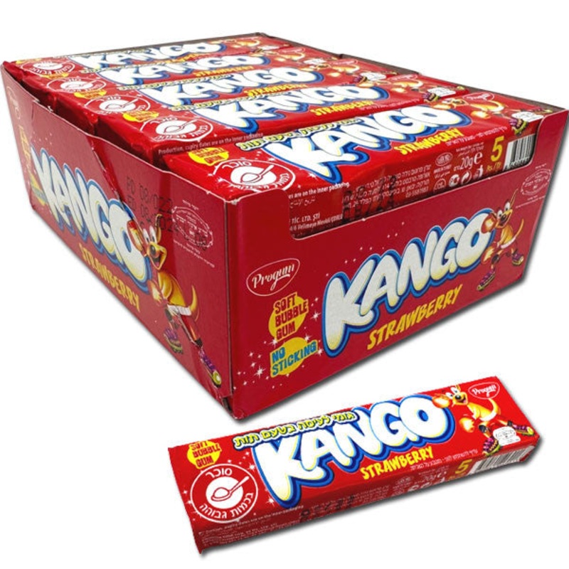 Kango Strawberry Bubble Gum – 20ct
