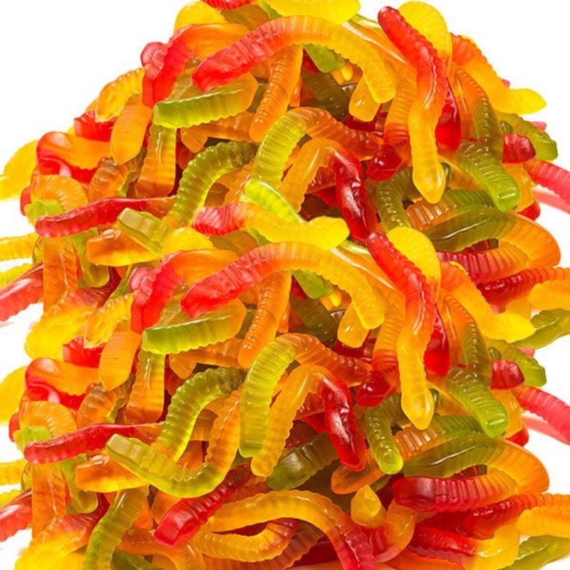 Kervan Gummi Worms 5lb Bulk