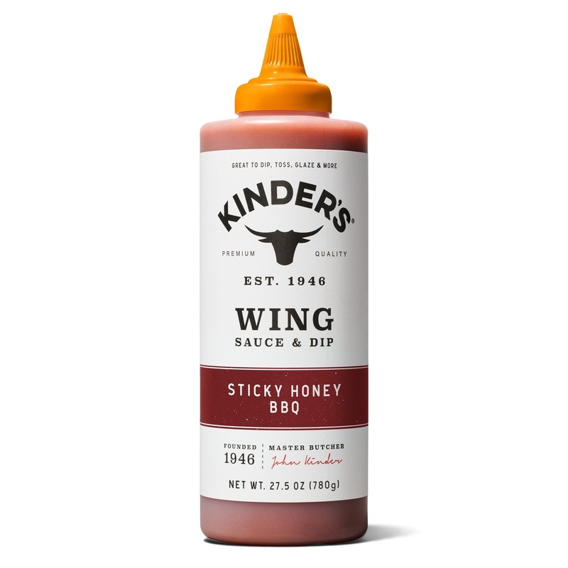 Kinder’s Sticky Honey Wing Sauce, 27.5 oz.