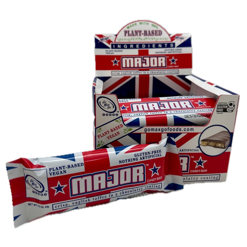 Major Vegan Candy Bar 12 Count