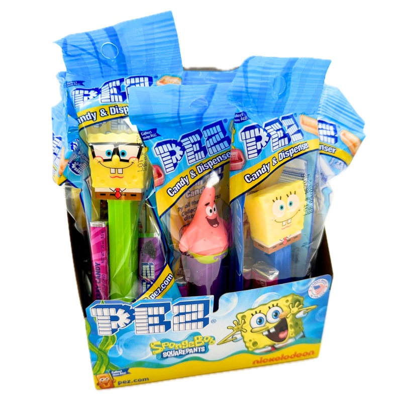PEZ SpongeBob SquarePants Party Pack – 12ct