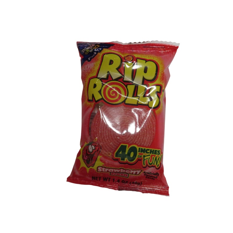 Rip Rolls Sour Strawberry