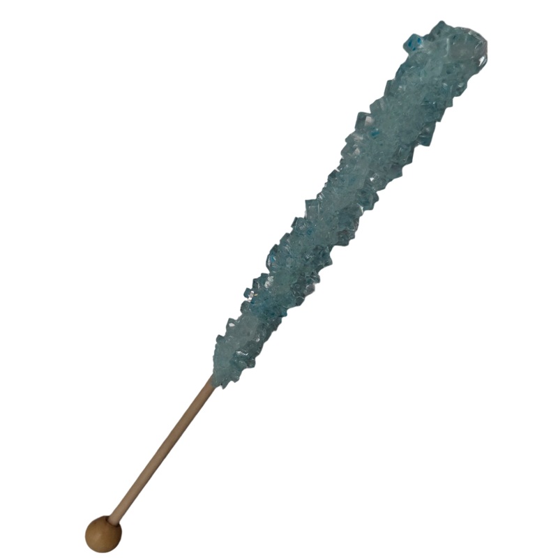 Rock Candy Stick Light Blue Cotton Candy