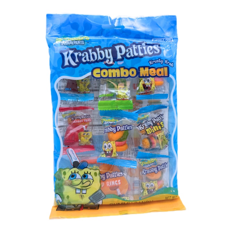 SpongeBob SquarePants Krappy Patties Combo Meal – 2.6oz