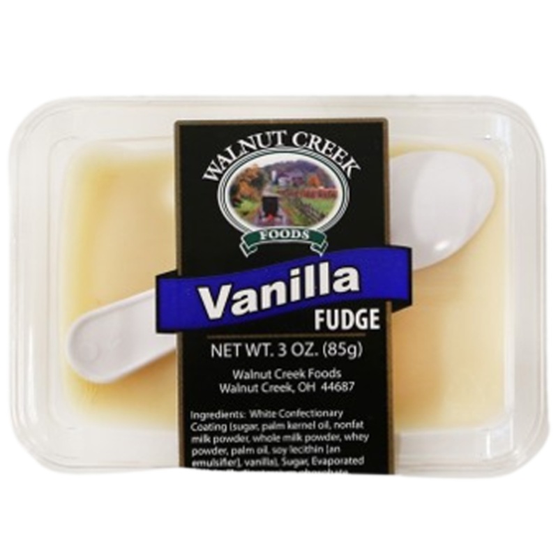 Walnut Creek Vanilla Fudge Cup 3 oz.