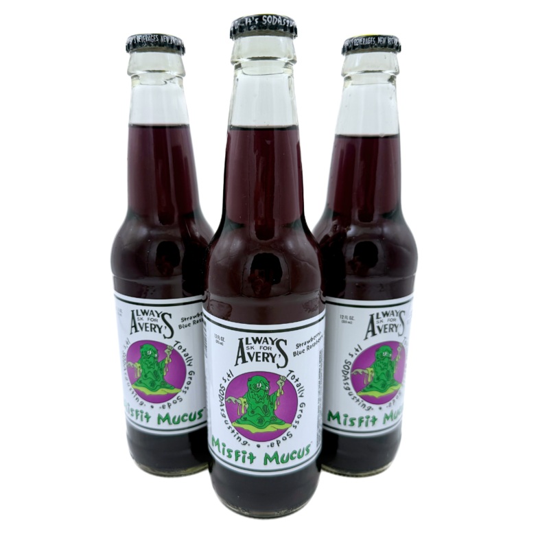Avery’s Misfit Mucus Soda – 12oz / 24ct