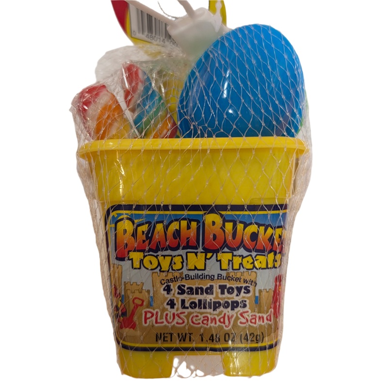Beach Bucket Toy with Candy