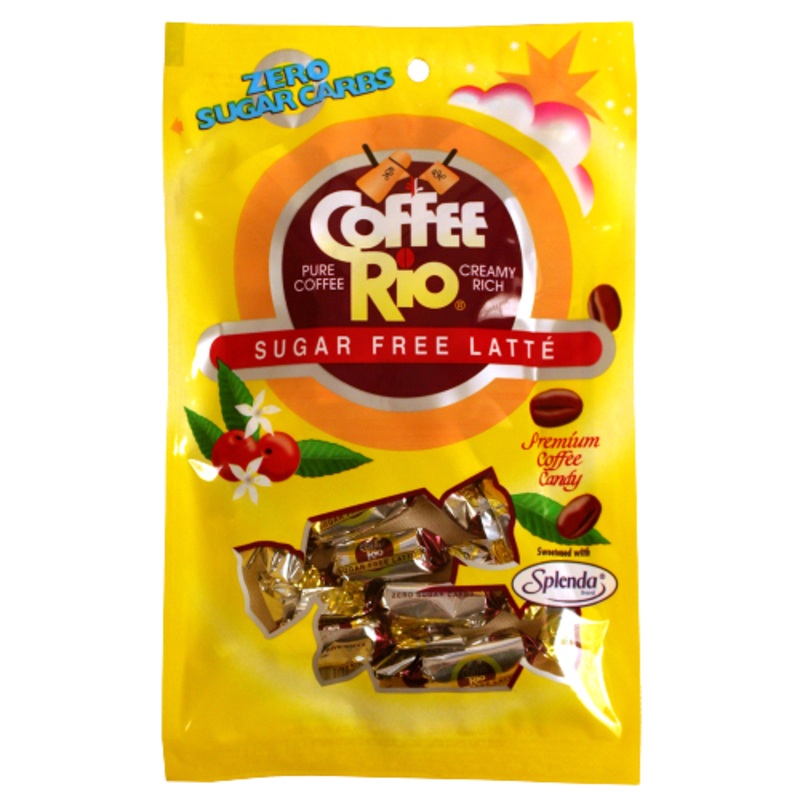 Coffee Rio Sugar Free Latte Candy 3 oz. Bag