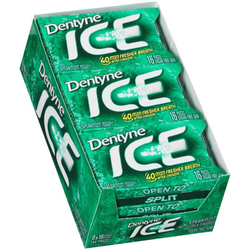Dentyne Ice Sugarless Gum 9ct – Spearmint