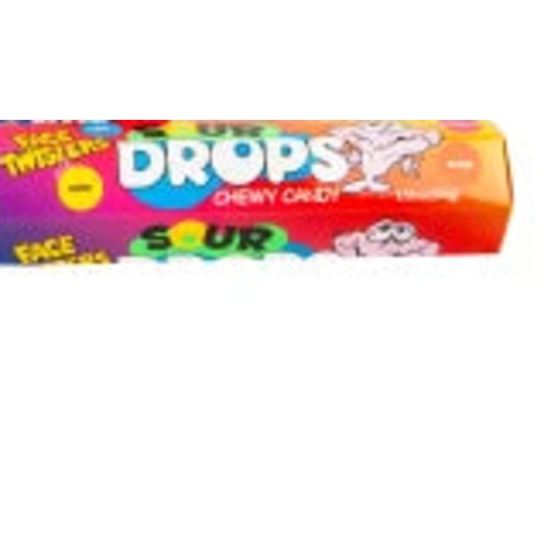Face Twisters Chewy Sour Drops