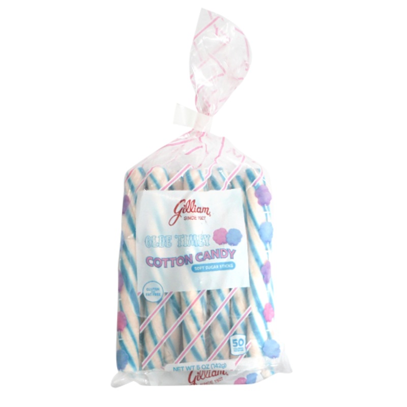 Gilliam Old Timey Cotton Candy Soft Sticks 5 oz. Bag