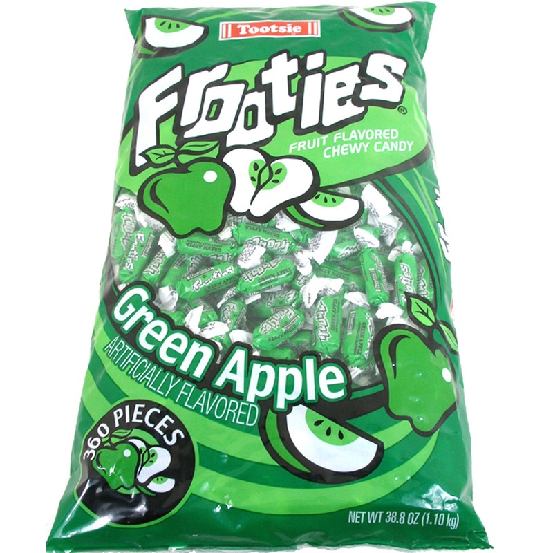 Green Apple Tootsie Frooties – 360ct