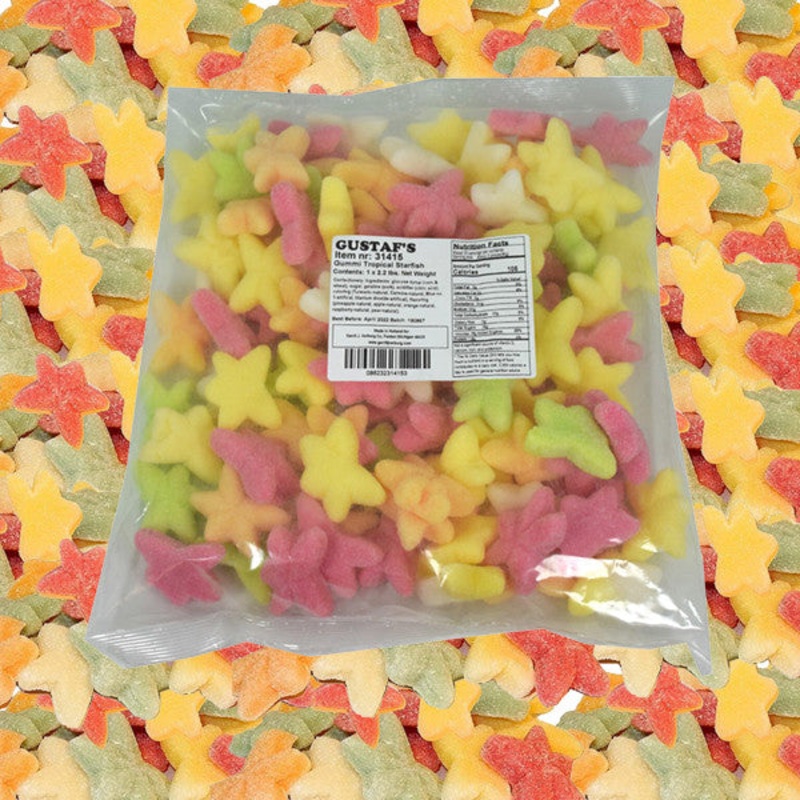 Gummi Tropical Starfish 2.2lbs