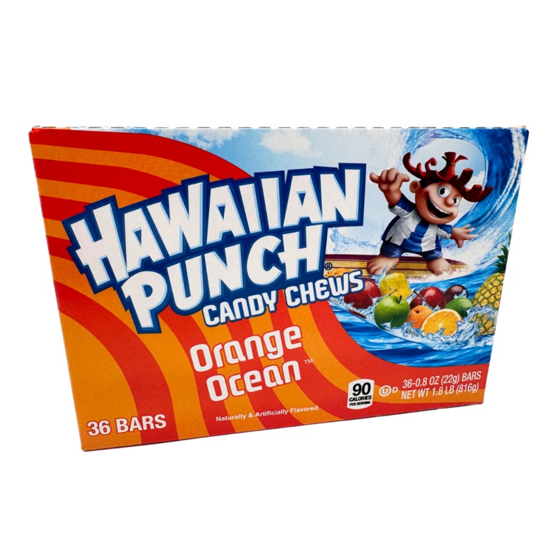 Hawaiian Punch Orange Ocean Candy Chews – 0.8oz / 36ct