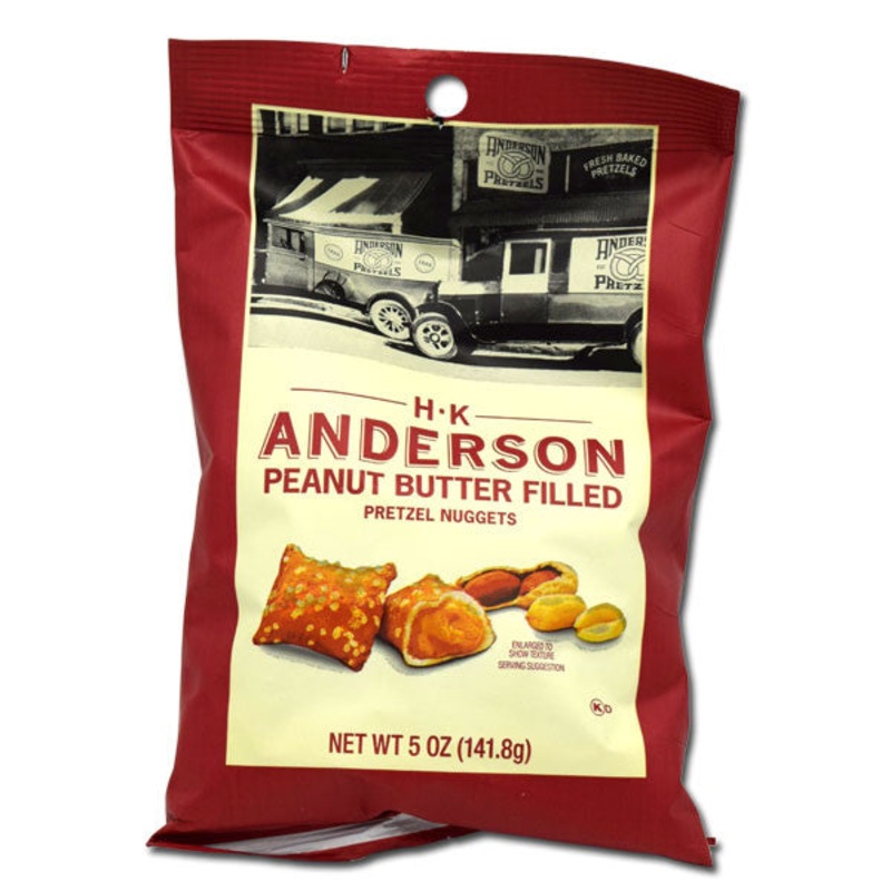 HK Anderson Peanut Butter Filled Pretzels 5oz