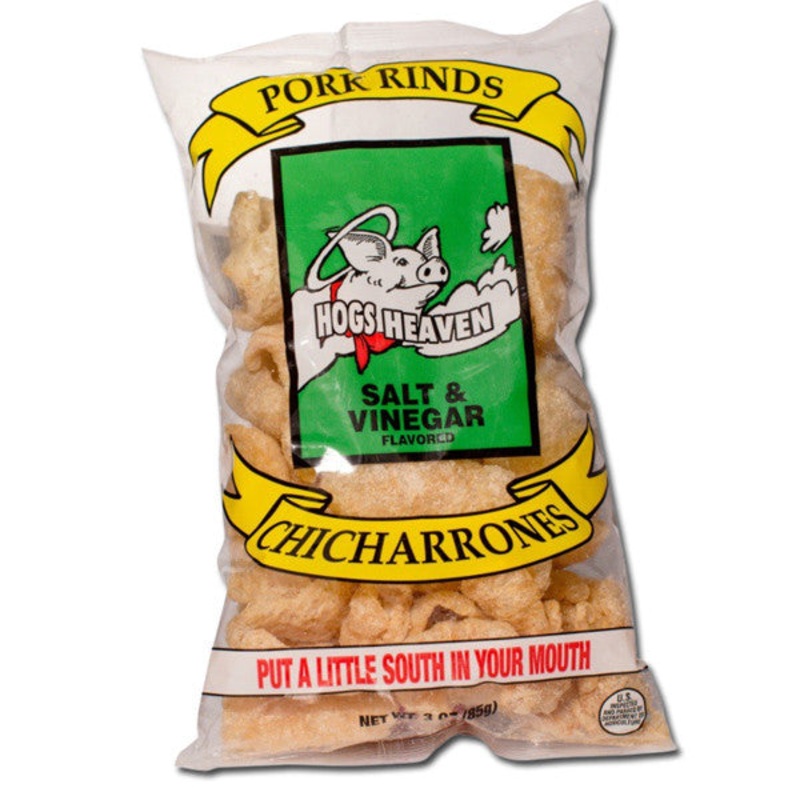 Hogs Heaven Pork Rinds Salt & Vinegar 3oz