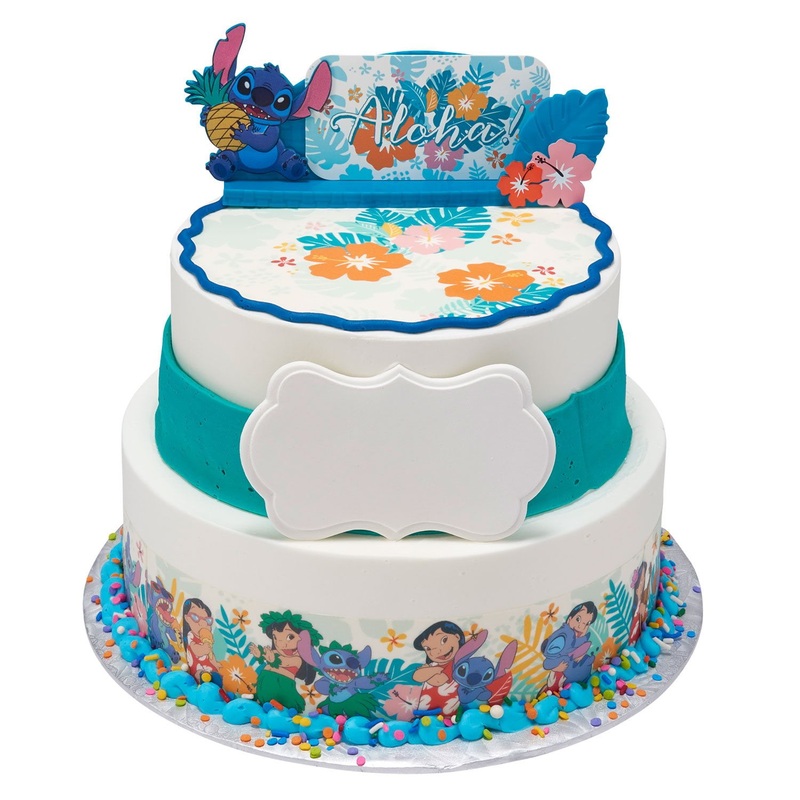 Lilo and Stitch Two-Tier Cake