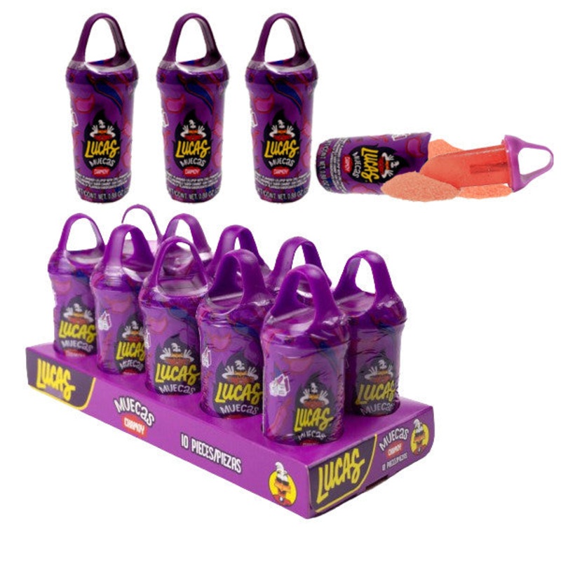 Lucas Muecas Chamoy Lollipops – 0.88oz / 10ct