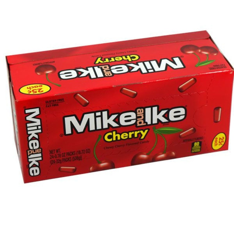 Mike & Ike Cherry 24 Count