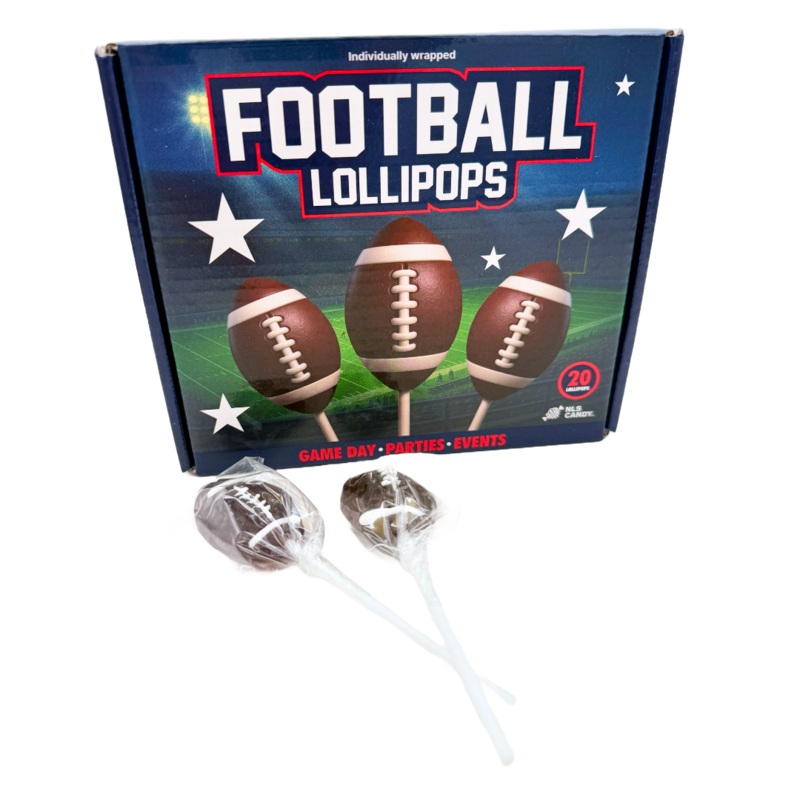 Mini Football Lollipops – 20ct