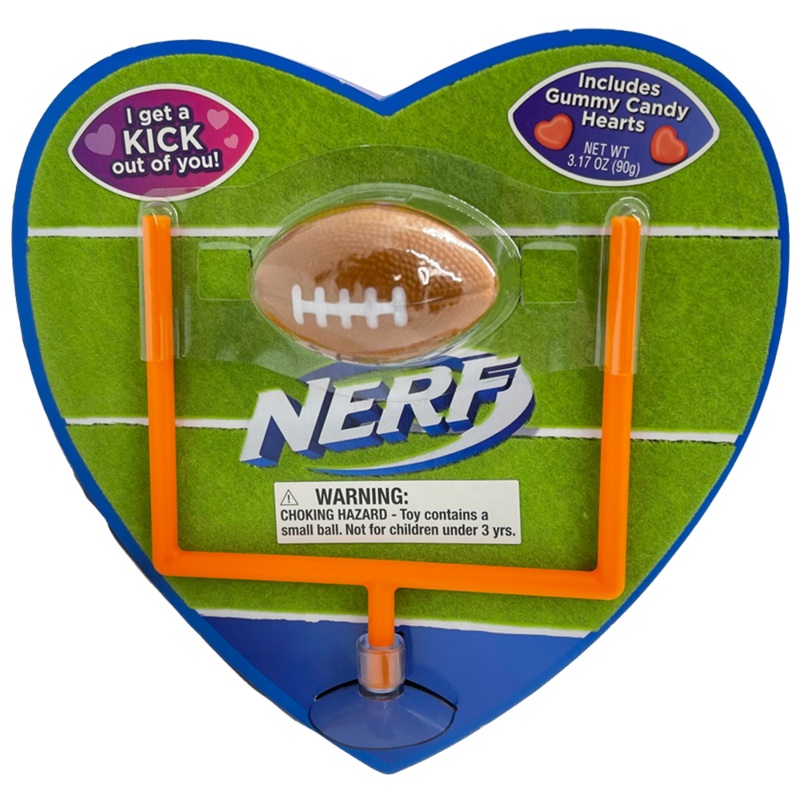 Nerf Finger Football Heart 3.17 oz. Box