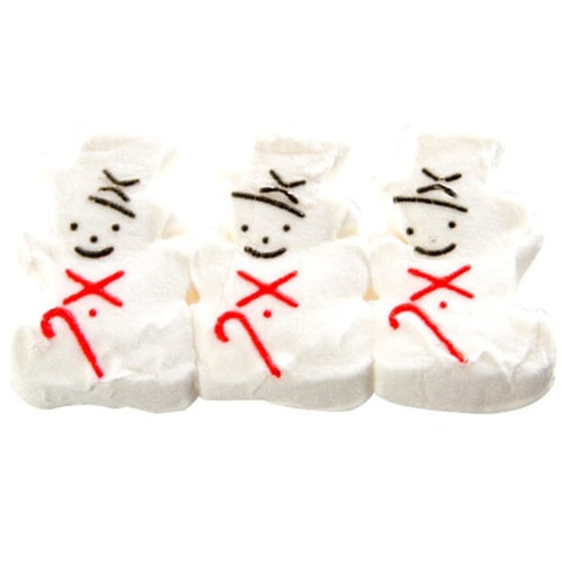 Peeps Marshmallow Snowmen 3pk 24ct