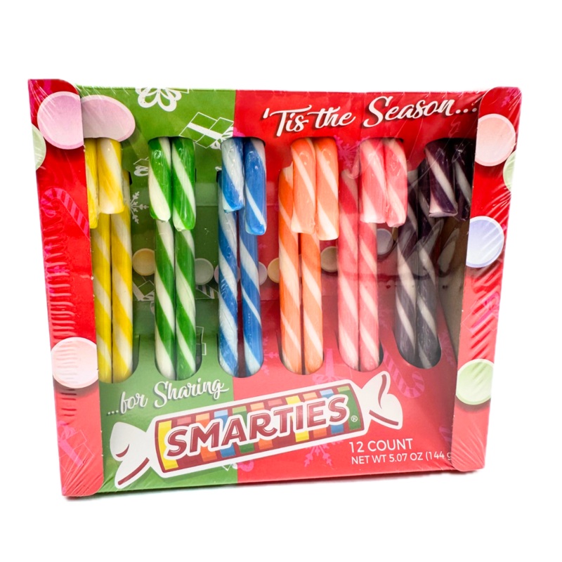 Smarties Candy Canes – 5.07oz / 12ct