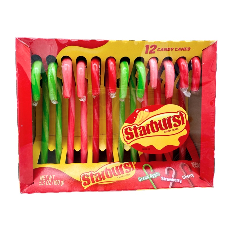 Starburst Candy Canes – 12ct